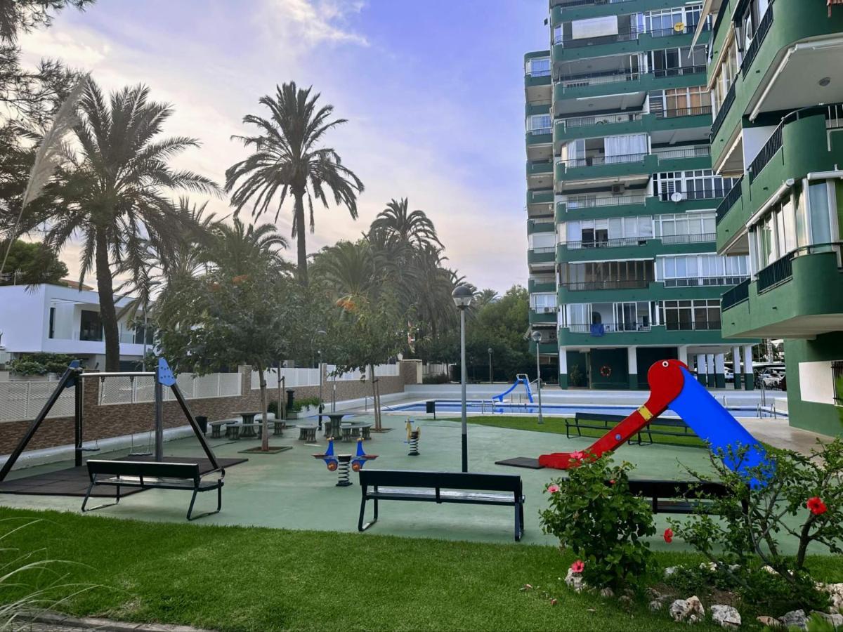Piso A Pie De Playa Con Piscina Y Vistas Al Mar Apartment Benicàssim Exterior foto