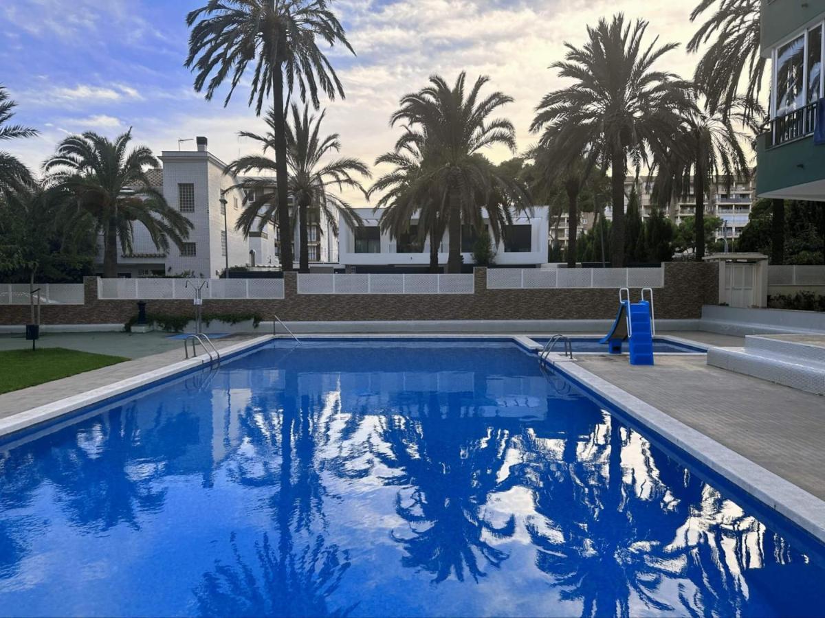 Piso A Pie De Playa Con Piscina Y Vistas Al Mar Apartment Benicàssim Exterior foto